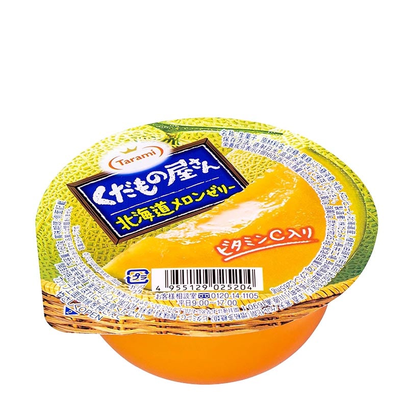 Hokkaido Purin Yubari Melonen-Gelépudding 160g