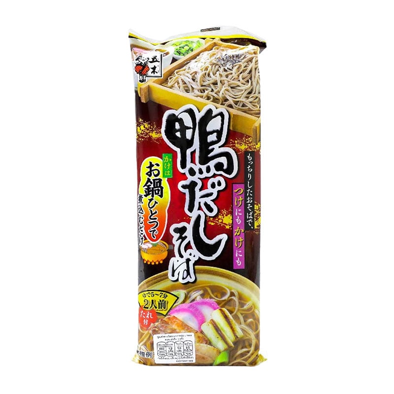 Fertige Soba warm oder kalt mit Tsuyu 2 Portionen