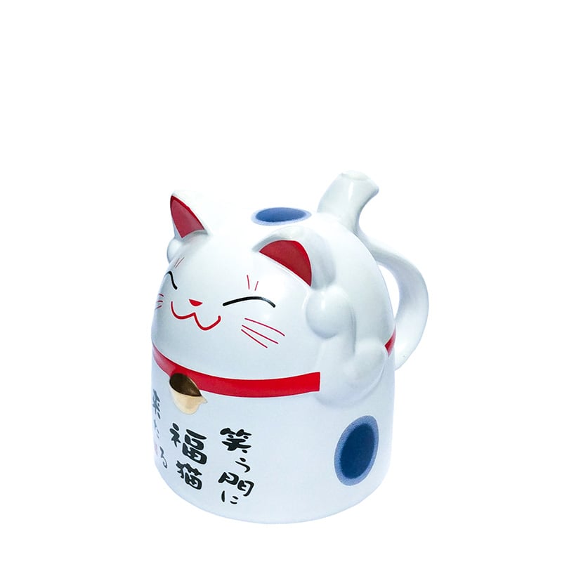 Niedliche blaue Katzen-Tasse (Maneki Neko)