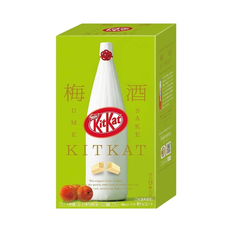 KitKat Premium Japanischer Umeshu (Pflaumenwein)