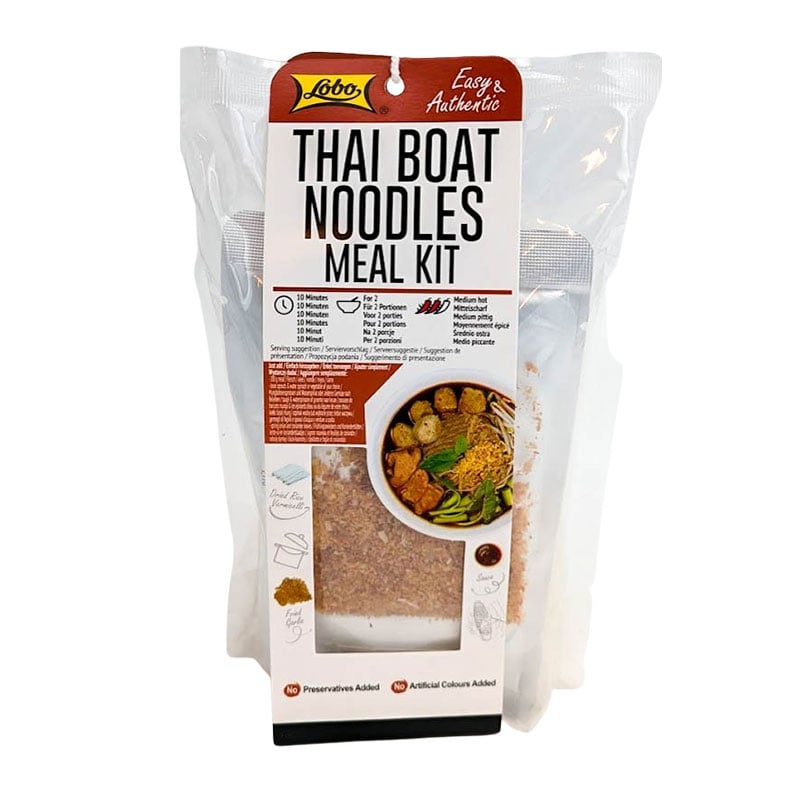 Thai Boat Noodles Cooking Kit einfach zubereitet 2 Portionen