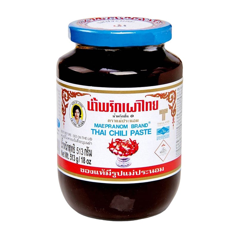 Nam Prik Pao thailändische Chilipaste 513g