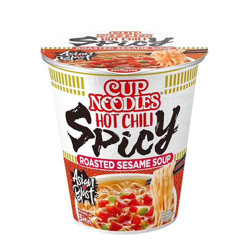 Nissin Nudeltopf Scharfe Chili & Gerösteter Sesam