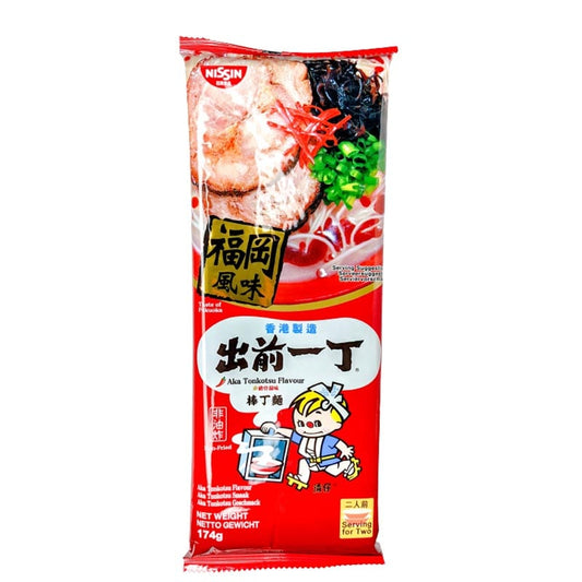 Aka Spicy Tonkotsu (2 Portionen) Nissin Instant Ramen