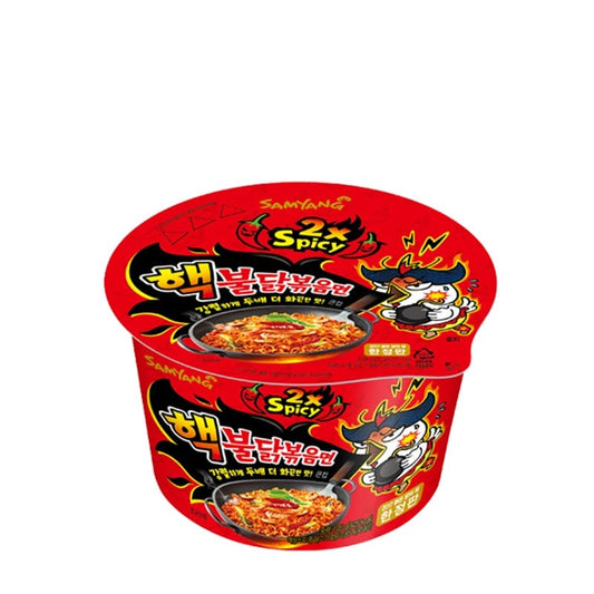 Samyang Hot Chicken Ramen 2x Scharfe Nuclear-Nudel-Bowl