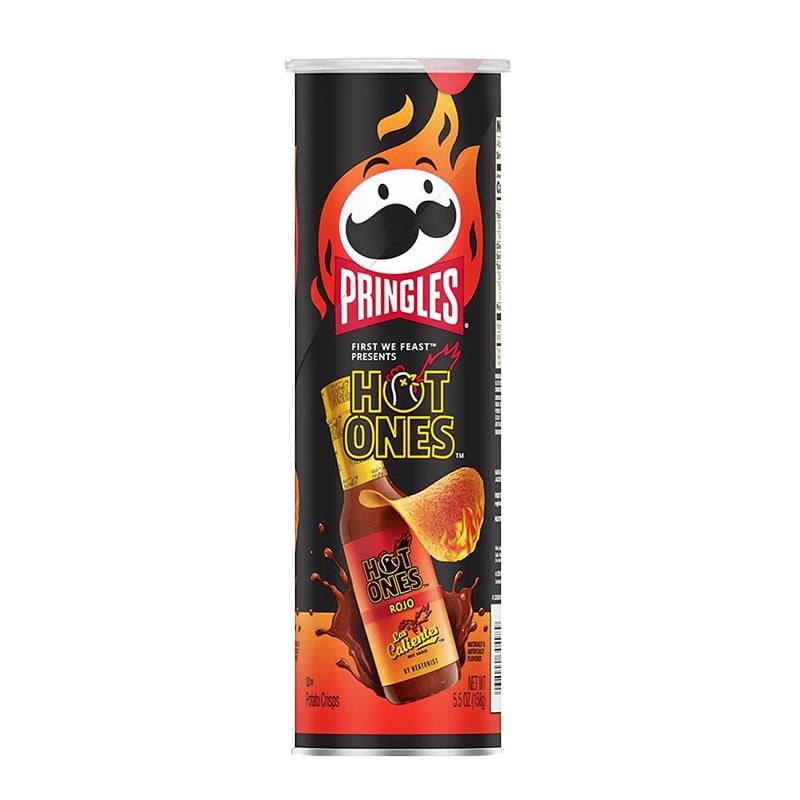 Pringles Hot Ones Salsa Rojo 156g