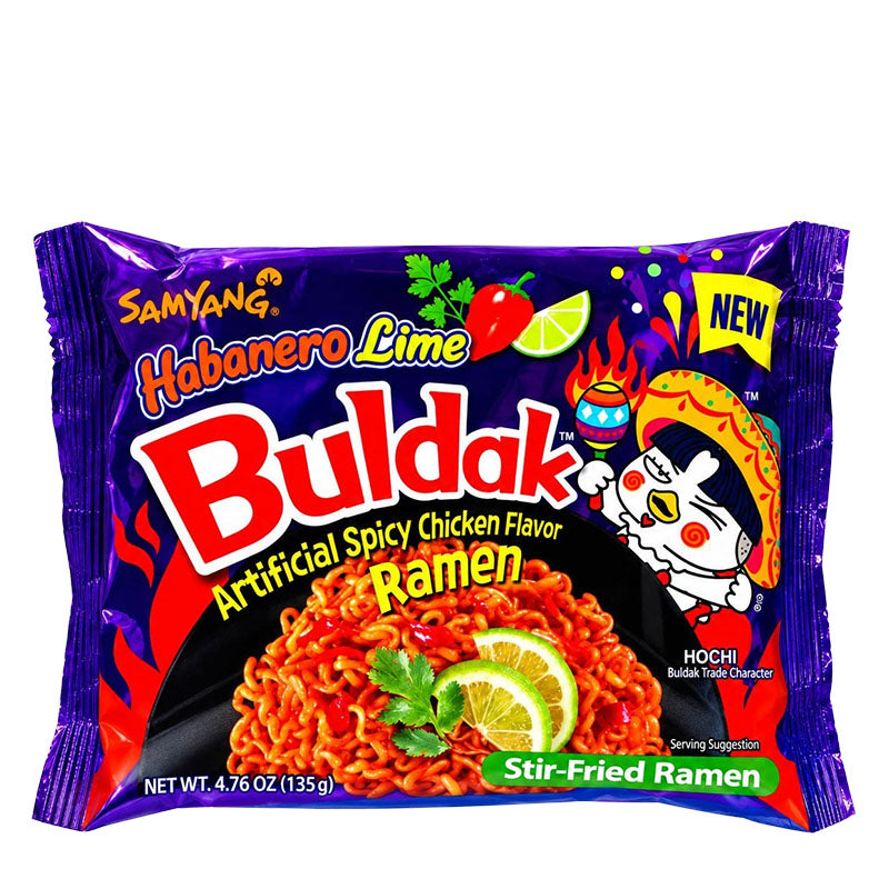 Samyang Hot Chicken Habanero Limette