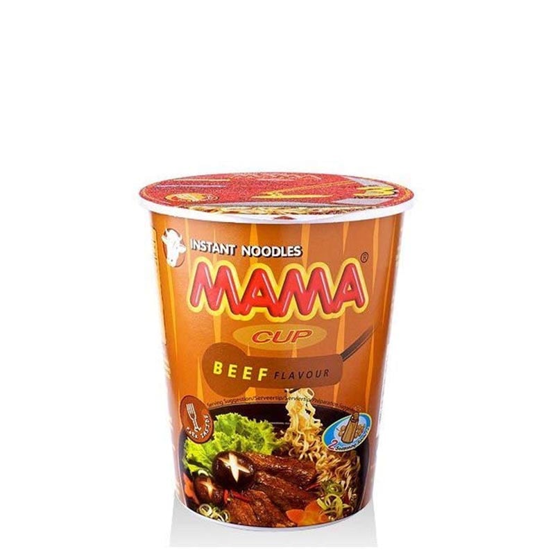 Nudel-Tasse Rindfleisch Mama