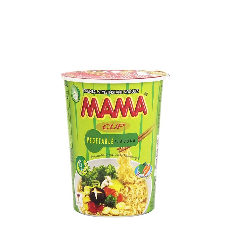 Nudel-Tasse Gemüse Vegan Mama