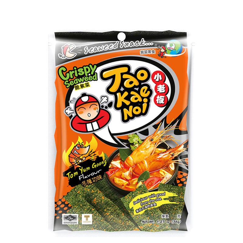 Seetang-Chips Tom Yum Goong Großpackung 59g