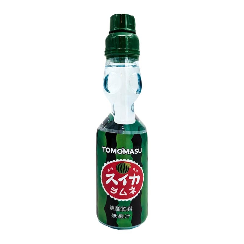 Tomomasu Wassermelone japanischer Fruchtcider Ramuneflasche 200ml