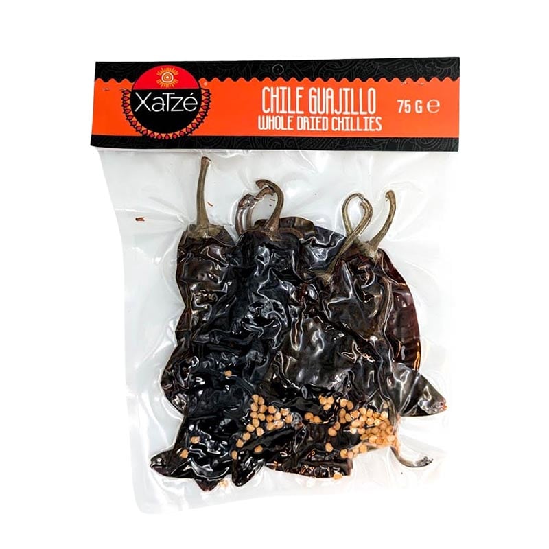 Getrocknete Guajillo-Chili 75g