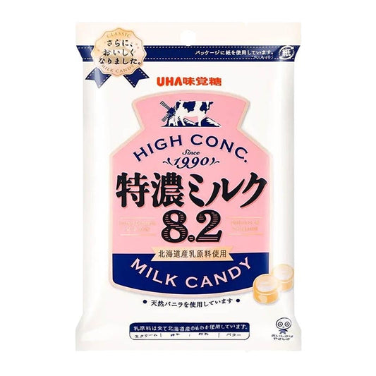 Tokuno Milch Bonbons 8.2 Hochkonzentriert UHA 88g