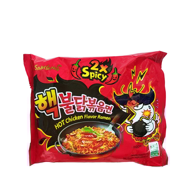 Samyang Hot Chicken Ramen 2x Scharf