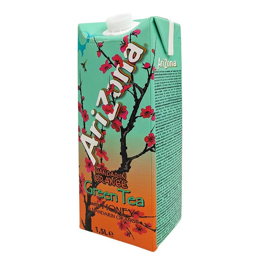 Arizona Grüner Tee Mandarine & Apfelsine 1,5L