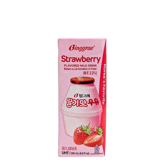Binggre Strawberry Milk 200ml