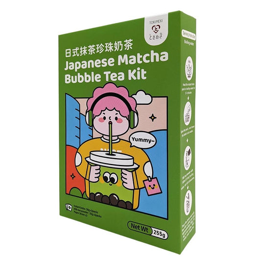 Bubble Tea Set Matcha Tokimeki 3er-Pack