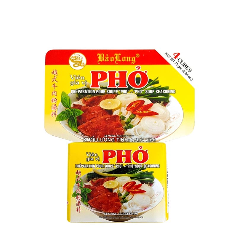 Brühwürfel Nudelsuppe Pho Rindfleisch