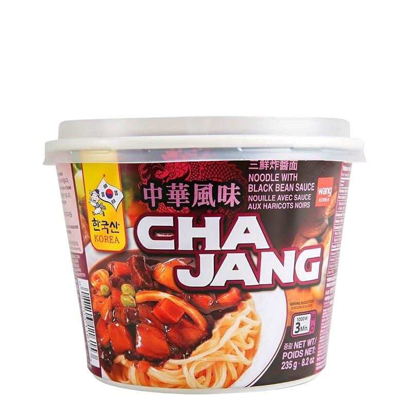 Jjajang-Nudeln mit schwarzer Bohnensauce