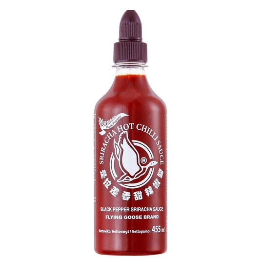 Sriracha Schwarzer Pfeffer Flying Goose 455ml
