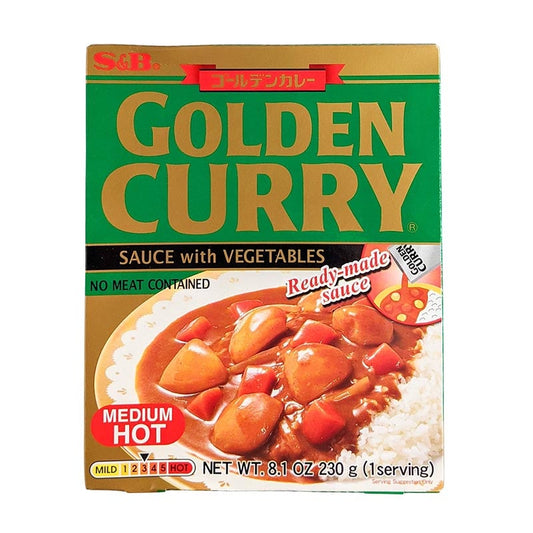 Golden Curry mit Gemüse Mittel 230g