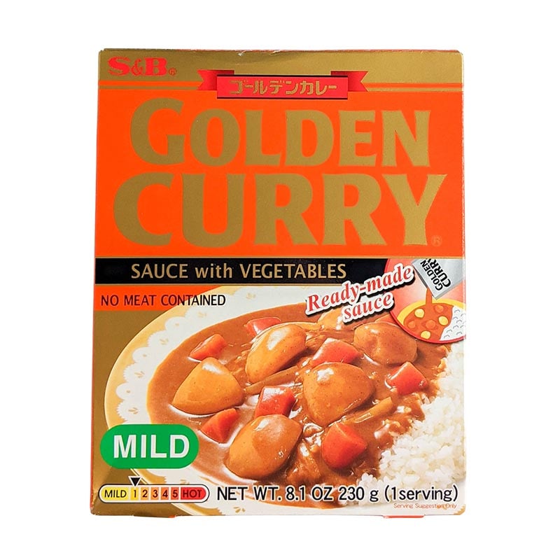 Golden Curry mit Gemüse Mild 230g