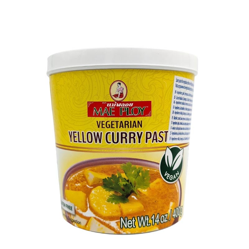 Vegane Gelbe Currypaste Mae Ploy 400g