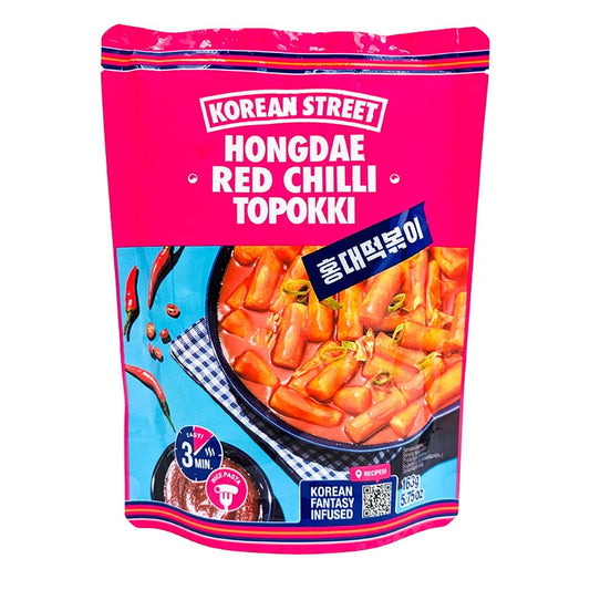 Instant Tteokbokki mit Chilisauce Koreanische Straße 163g