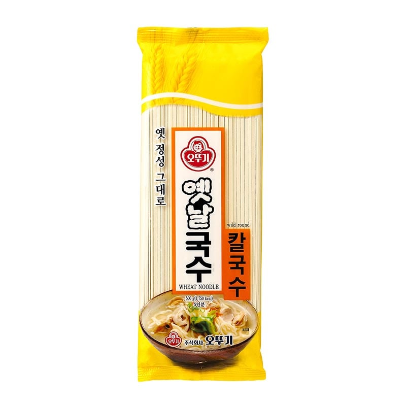 Kalguksu handgeschnittene koreanische Weizennudeln 500g
