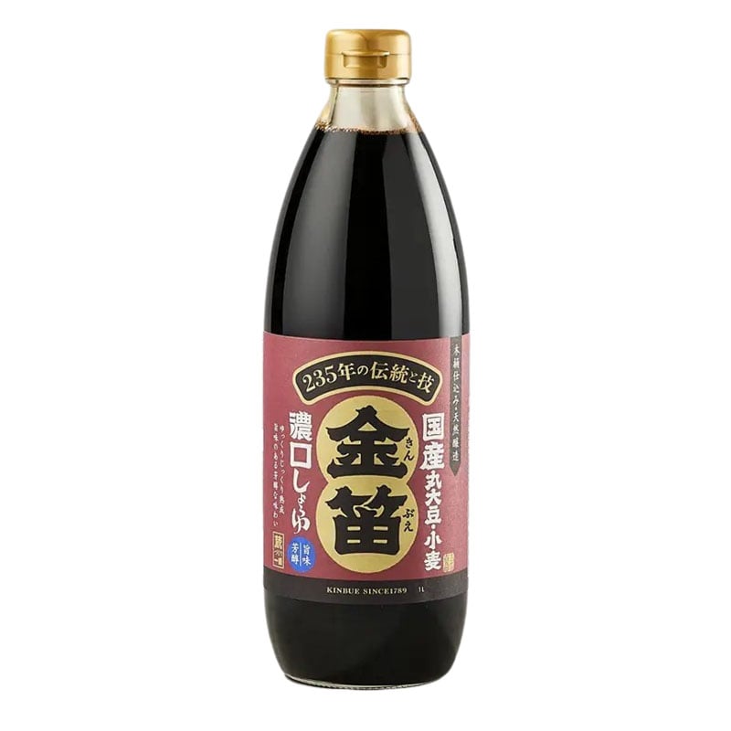 Kinbue Koikuchi Sojasås 2 års fermenterad 1 liter