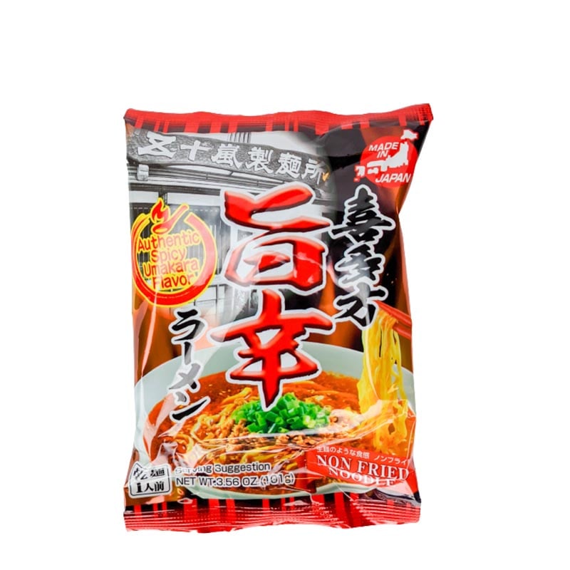 Kitakata Umakara Scharfe Instant Ramen