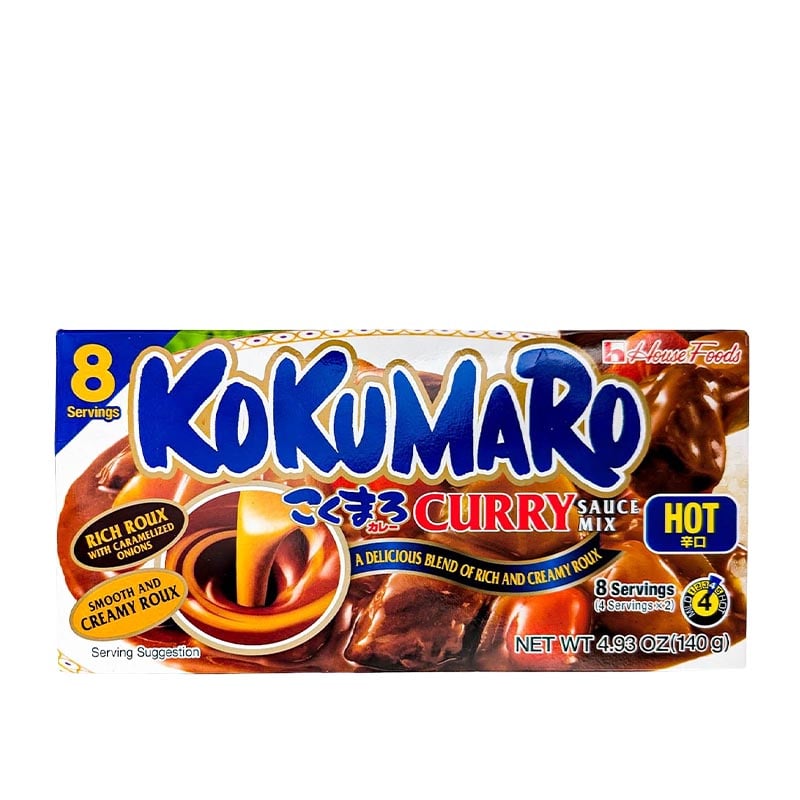 Kokumaro Japanisches Curry Würzig 8 Portionen 140g