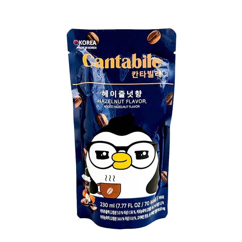 Koreansk iskaffe på påse Hasselnöt 230ml