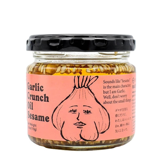 Krispig vitlöks- och sesamolja Odawaraya Sesame 110g