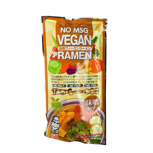 Deluxe vegane Ramen mit Brühe (Miso) 2 Portionen
