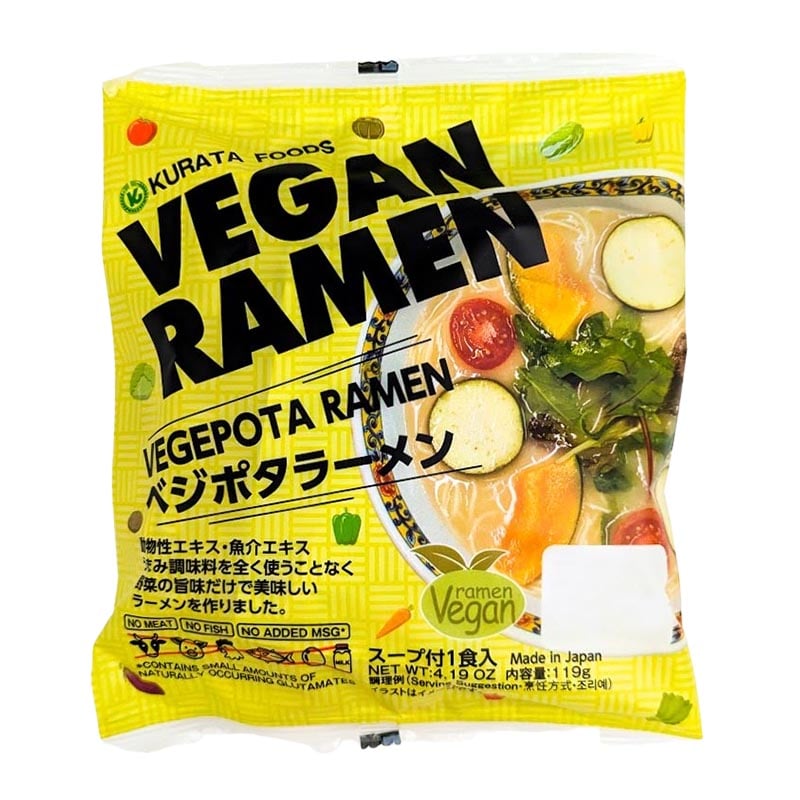 Luxuriöse Vegane Ramen mit Brühe (Vegepota) 1 Portion