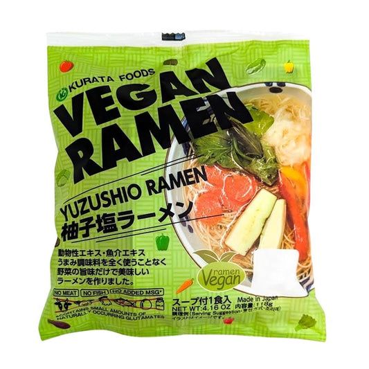 Luxuriöse vegane Ramen mit Brühe (Yuzushio) 1 Portion