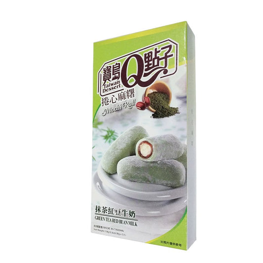Mochirolle Grüner Tee und Rote Bohnen 150g