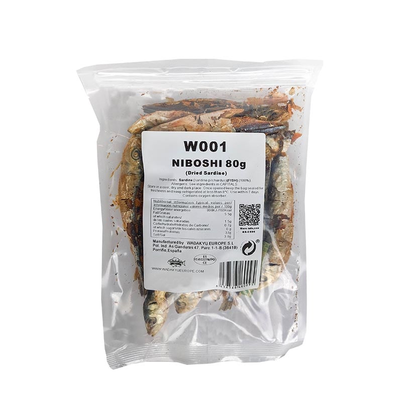 Getrocknete Sardinen (Niboshi) 80g