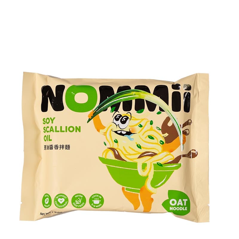 Nommii Soja-Schnittlauchöl Hafernudeln