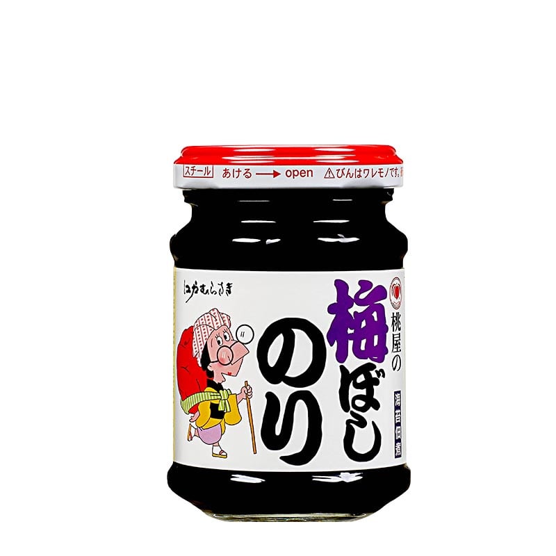 Nori-Seetangpaste mit eingelegten Pflaumen (Edo Murasaki Umeboshi Nori) Momoya 105g