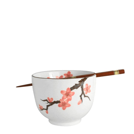 Nudelskål Soba Sakura med ätpinnar