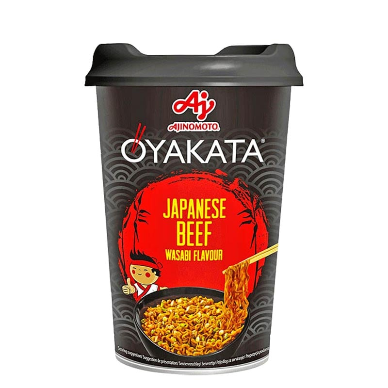 Rindfleisch Wasabi Nudel-Tasse Oyakata