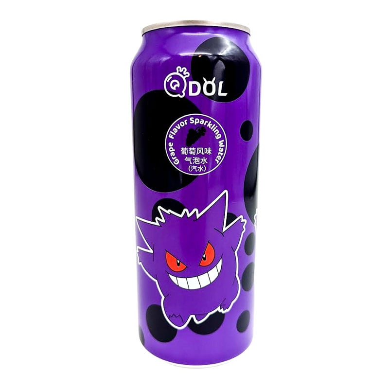 Qdol Pokémon Kohlensäurehaltiges Wasser Traube 500ml