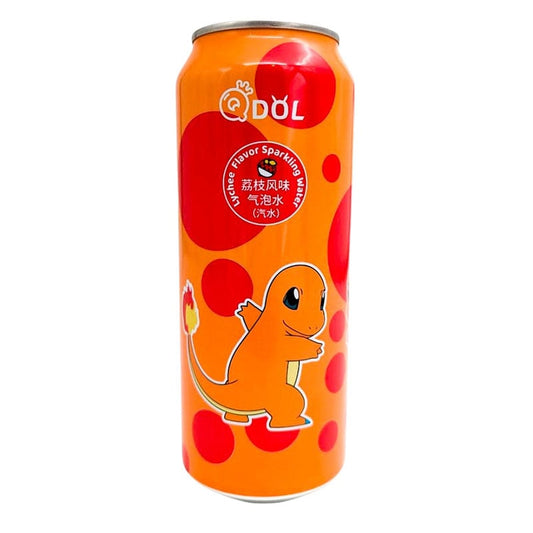 Qdol Pokémon Kohlensäurehaltiges Wasser Litschi 500ml