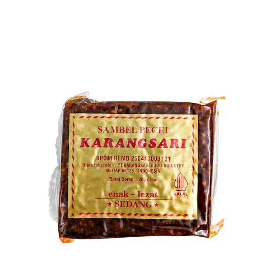Sambal Pecel Karangsari (Indonesische Erdnusssauce) Mittel 200g