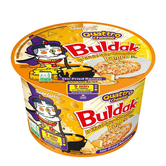 Samyang Buldak Quattro-Käse-Schale