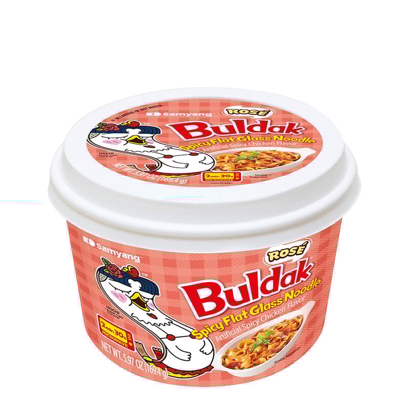Samyang Flachglasnudeln Rosé Schale