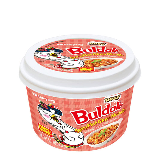Samyang Flachglasnudeln Rosé Schale