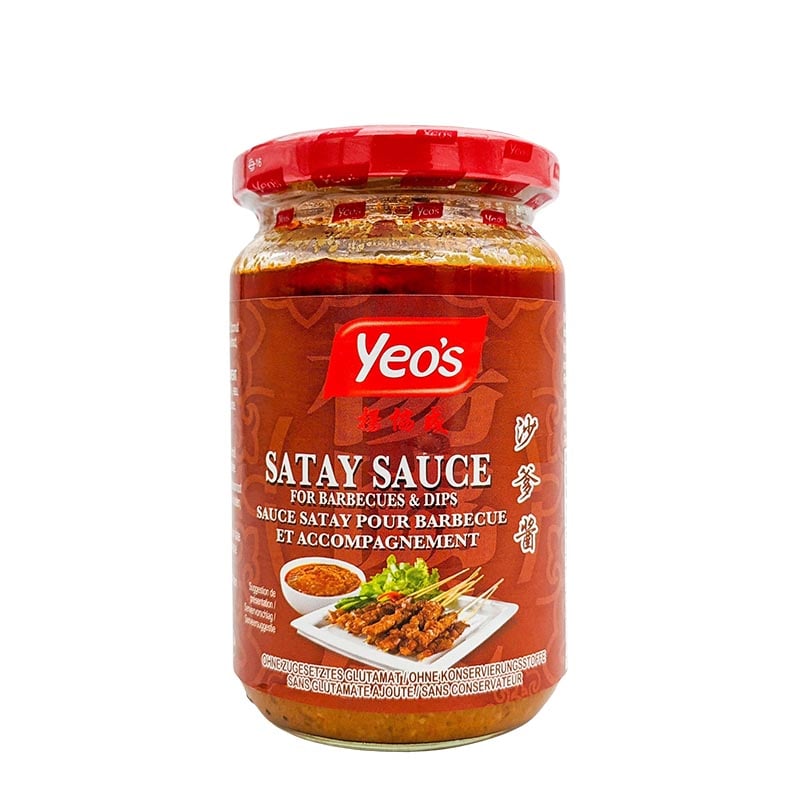 Satay-Erdnusssoße für Spieße & Gegrilltes 250ml
